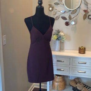 City Triangles Dress, Maroon, 9